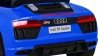 Audi R8 na akumulator dla dzieci Niebieski + Pilot + EVA + Wolny Start + MP3 LED